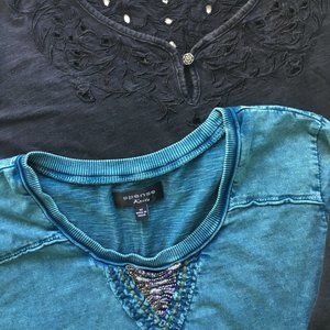 Awesome Lot Womens Boutique Fall Tops 100% Cotton M